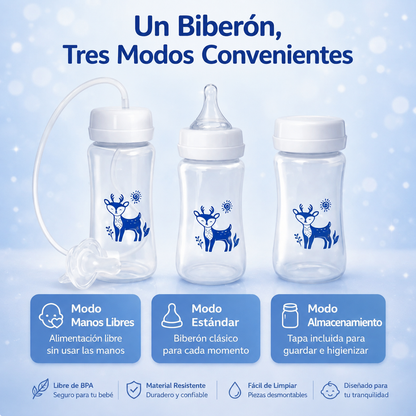 Biberón Portátil Manos Libres
