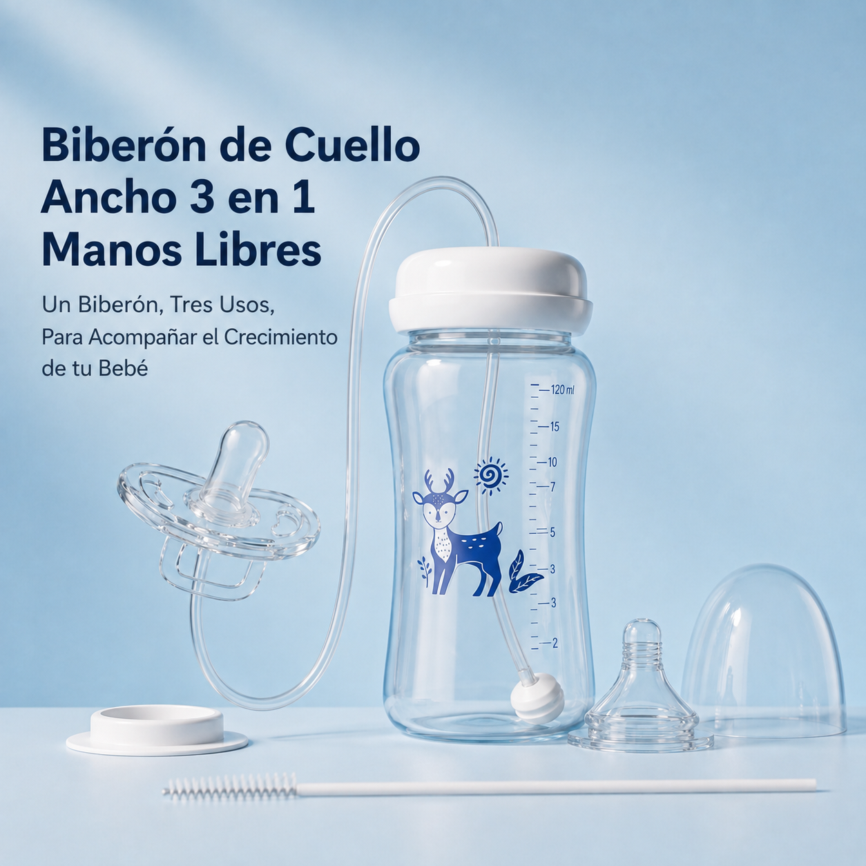 Biberón Portátil Manos Libres